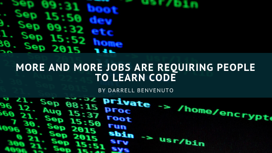 You are currently viewing A Broader Range of Jobs are Requiring People to Code